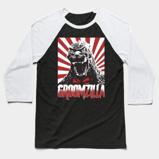 Groomzilla Baseball T-Shirt